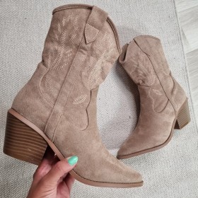 Botín Alicia Beige