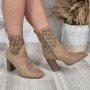 Botin Abril Camel